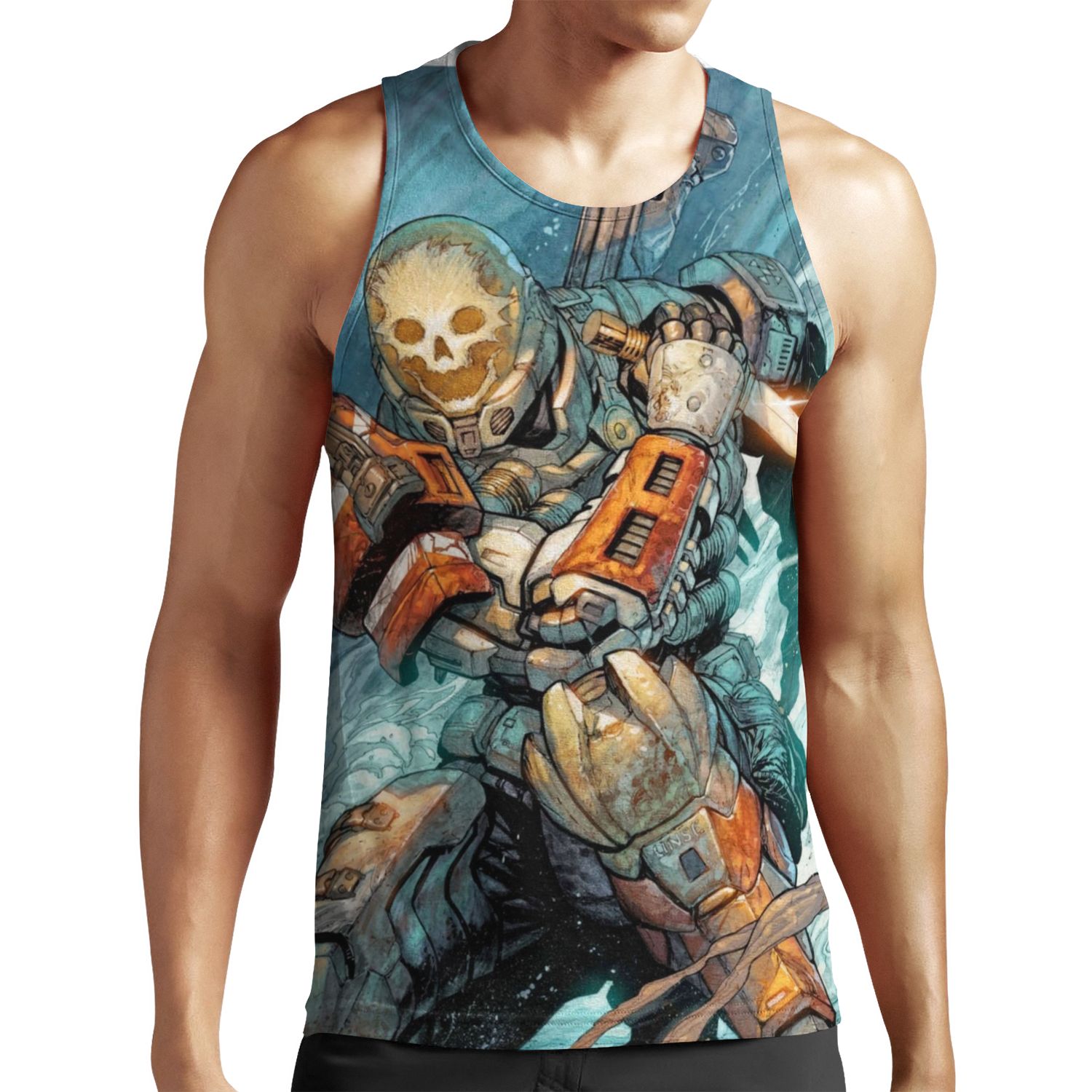 Emile All-over-print Unisex Tank Top