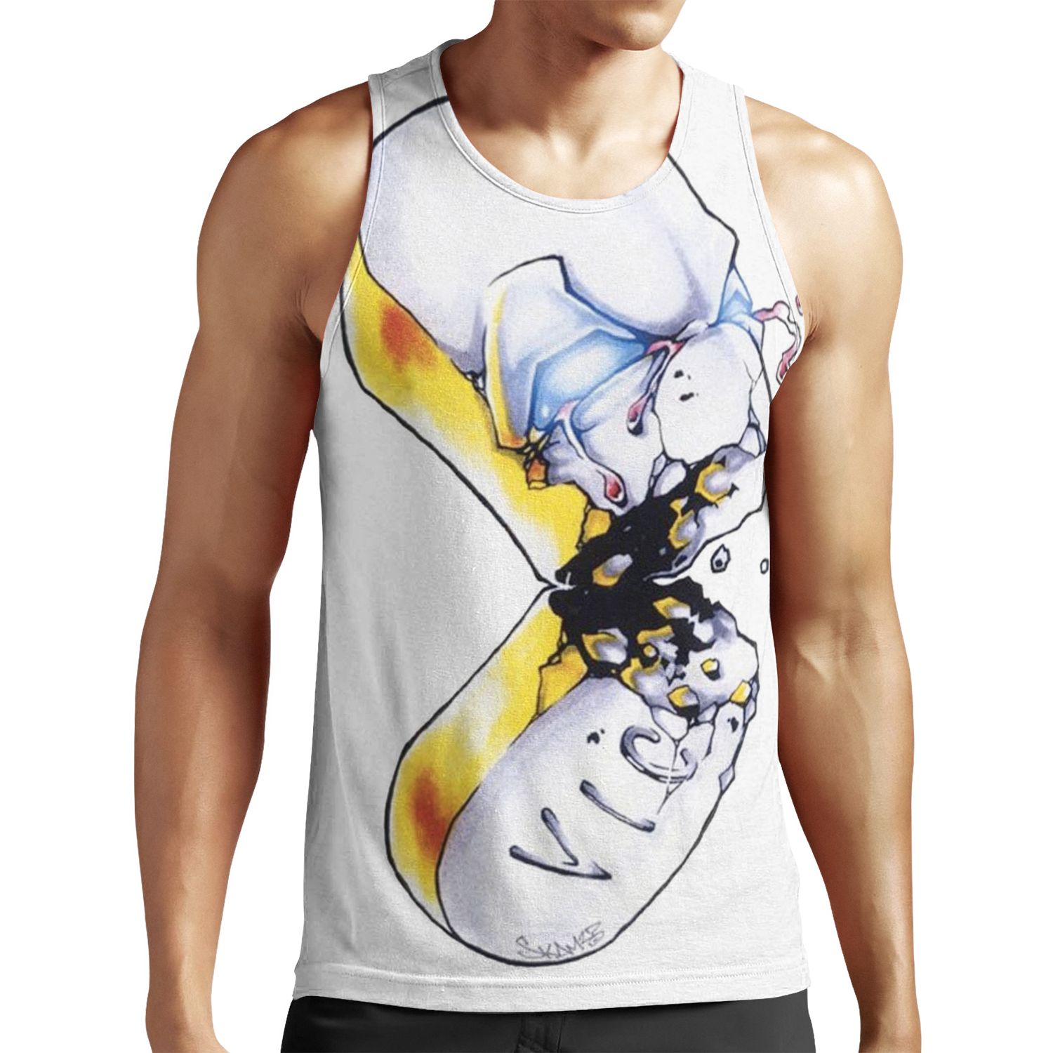 Eminem Vicodin Pill Slim Shady Lp All-over-print Unisex Tank Top