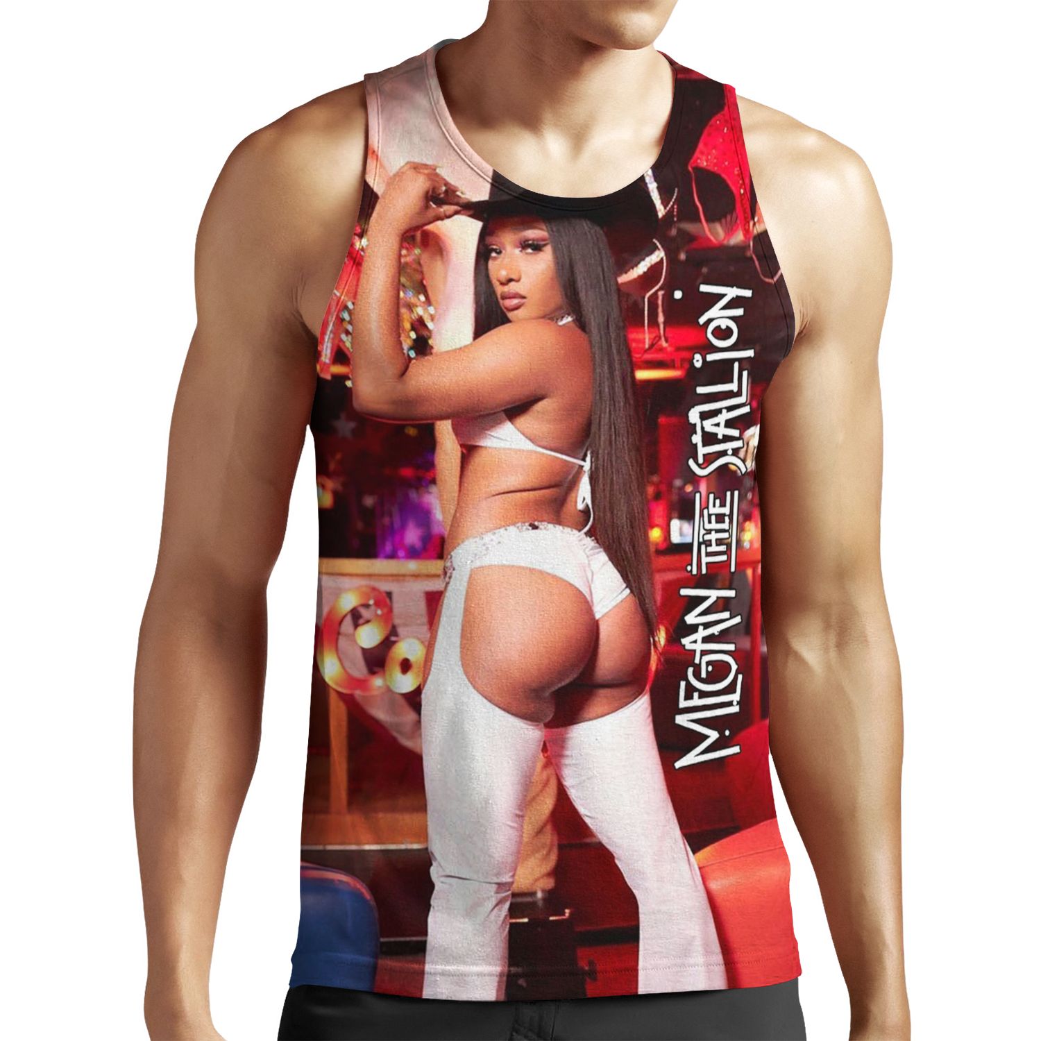 Empat Megan Thee Tour 2019 All-over-print Unisex Tank Top