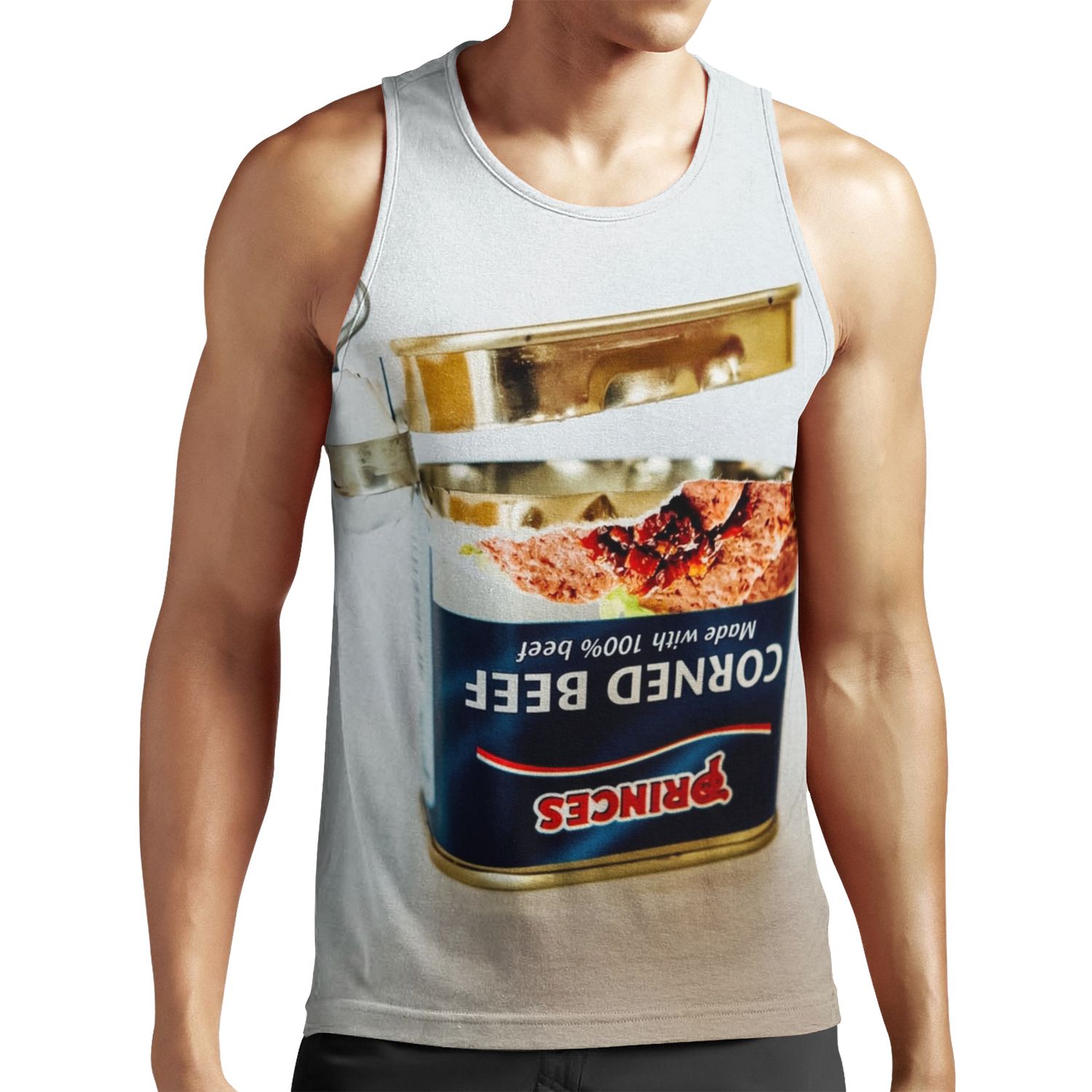 Empty Tin Of Corned Beef All-over-print Unisex Tank Top