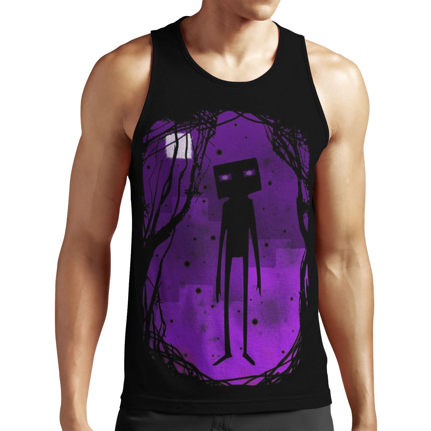 Enderman All-over-print Unisex Tank Top