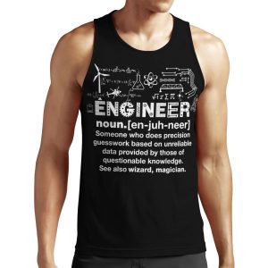 Engineer Humor Definition All-over-print Unisex Tank Top