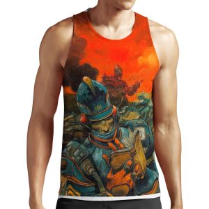 Enki Bilal French Art All-over-print Unisex Tank Top