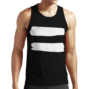 Equality Paint White All-over-print Unisex Tank Top