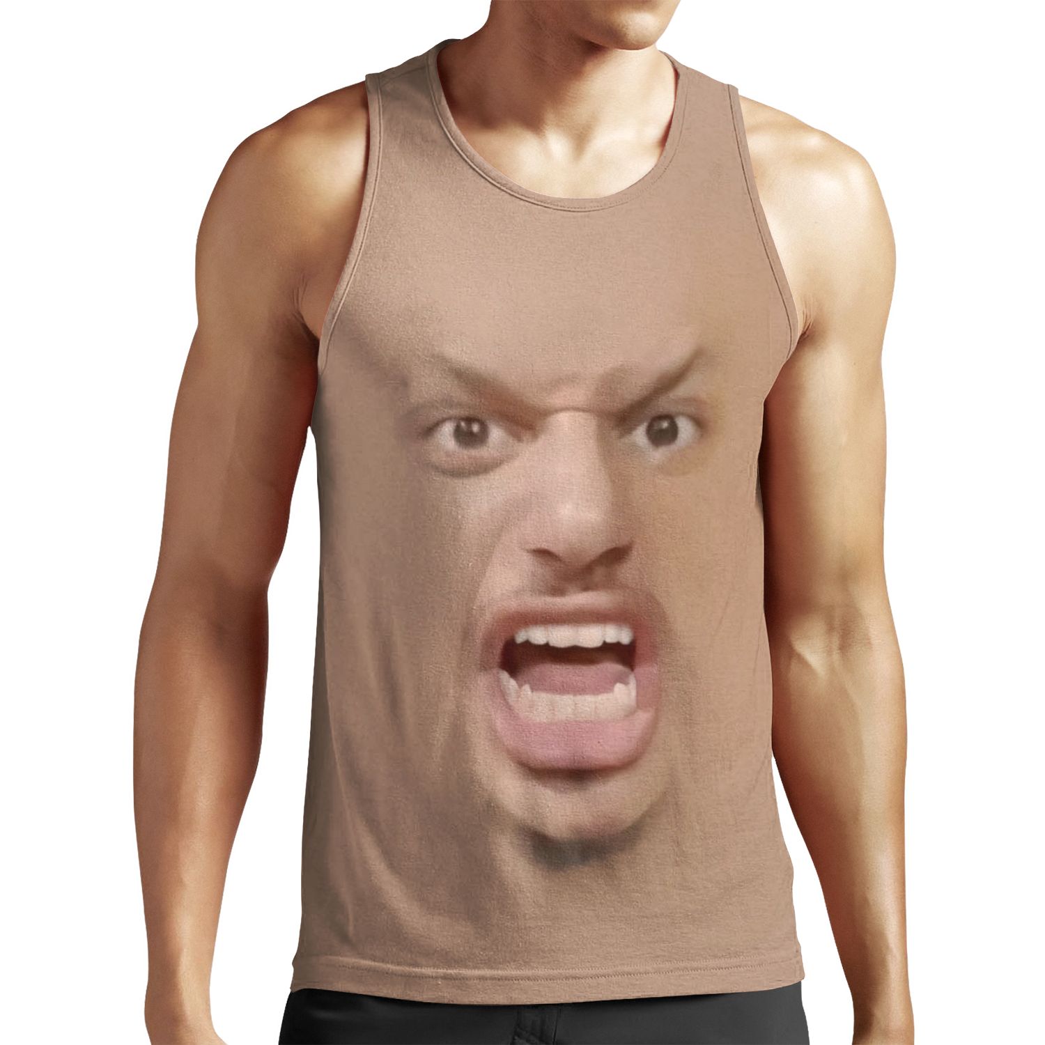 Eric Andre Yelling All-over-print Unisex Tank Top