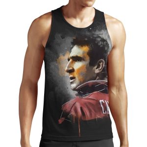Eric Cantona Painting All-over-print Unisex Tank Top