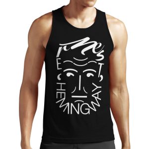 Ernest Hemingway All-over-print Unisex Tank Top