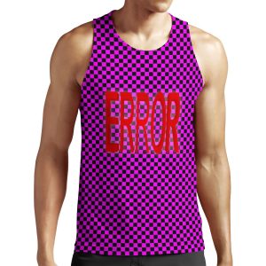 Error Missing Texture All-over-print Unisex Tank Top