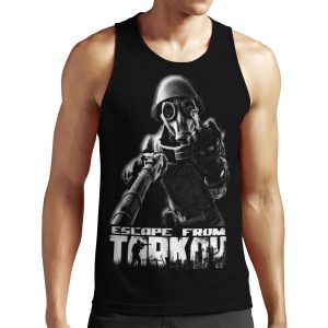 Escape From Tarkov This Is For You Black All-over-print Unisex Tank Top