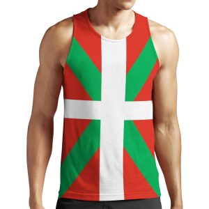 Euskadi Flag All-over-print Unisex Tank Top
