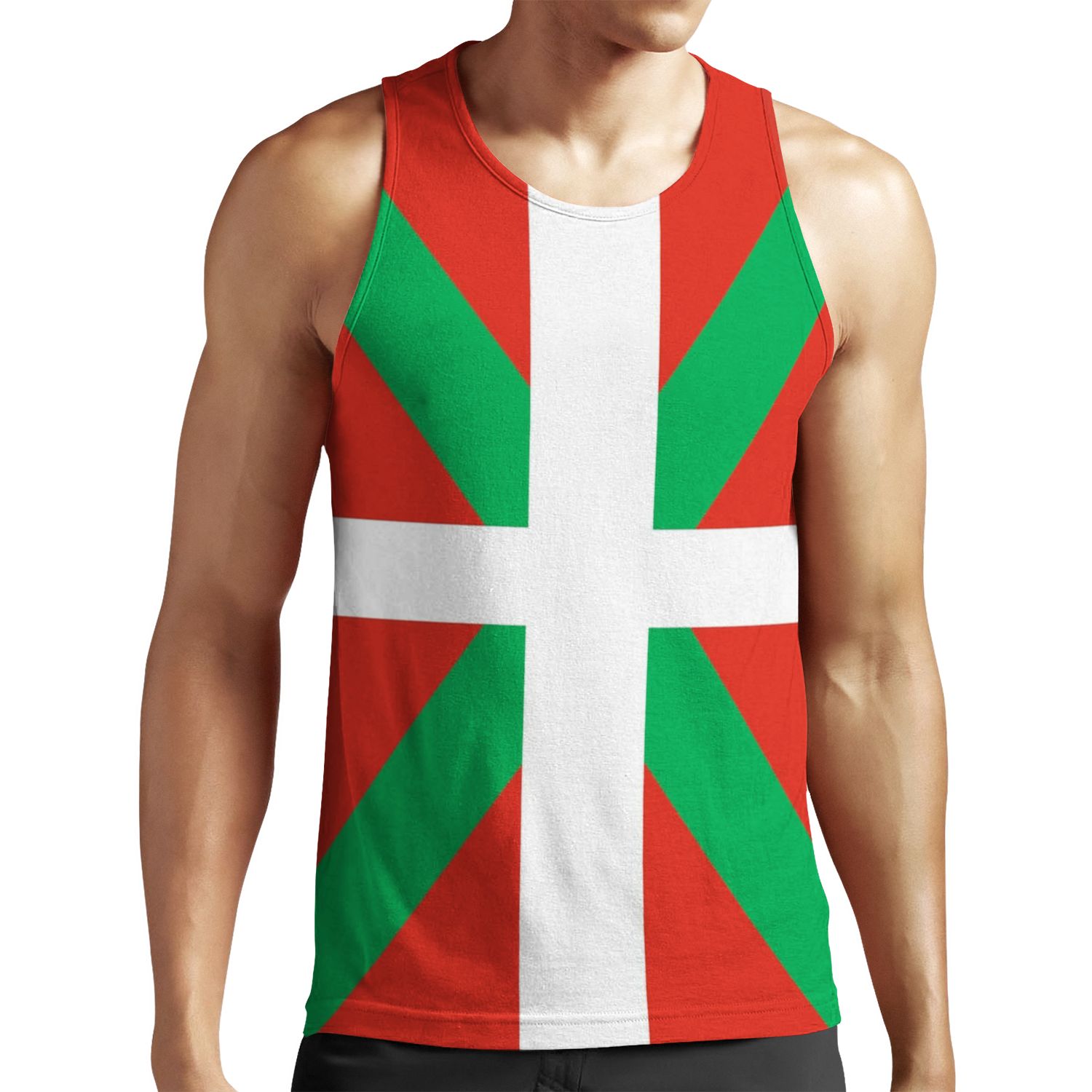Euskadi Flag All-over-print Unisex Tank Top
