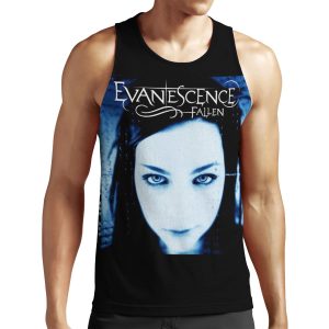 Evanescence Blue Fallen 2019 Visimisi All-over-print Unisex Tank Top