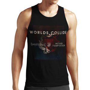 Evanescence Within Worlds Collide Tour 2020 Harusambil All-over-print Unisex Tank Top