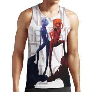 Evangelion Asuka And Rei Movie Ver All-over-print Unisex Tank Top