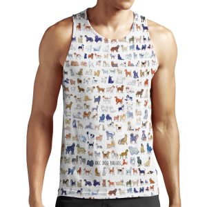 Every Akc Dog Breed All-over-print Unisex Tank Top