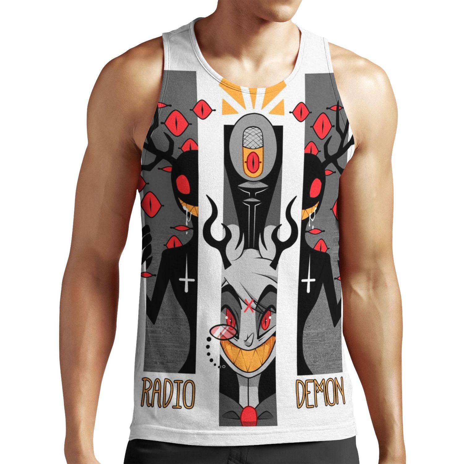 Evil Inside All-over-print Unisex Tank Top