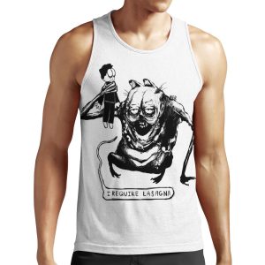 Evil Lasagna 1 All-over-print Unisex Tank Top