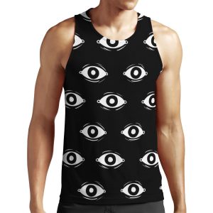 Eye Pattern All-over-print Unisex Tank Top