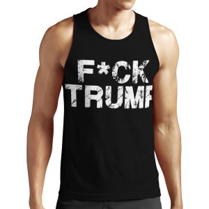F Ck Trump Anti Donald Trump All-over-print Unisex Tank Top