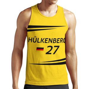 F1 2017 27 Hulkenberg All-over-print Unisex Tank Top