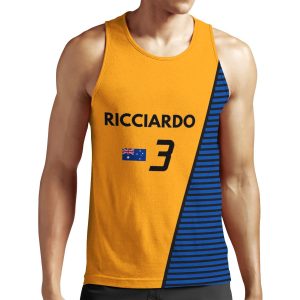 F1 2021 3 Ricciardo All-over-print Unisex Tank Top