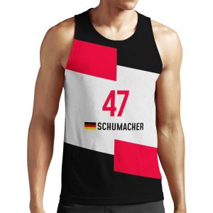F1 2021 47 Schumacher Classic All-over-print Unisex Tank Top