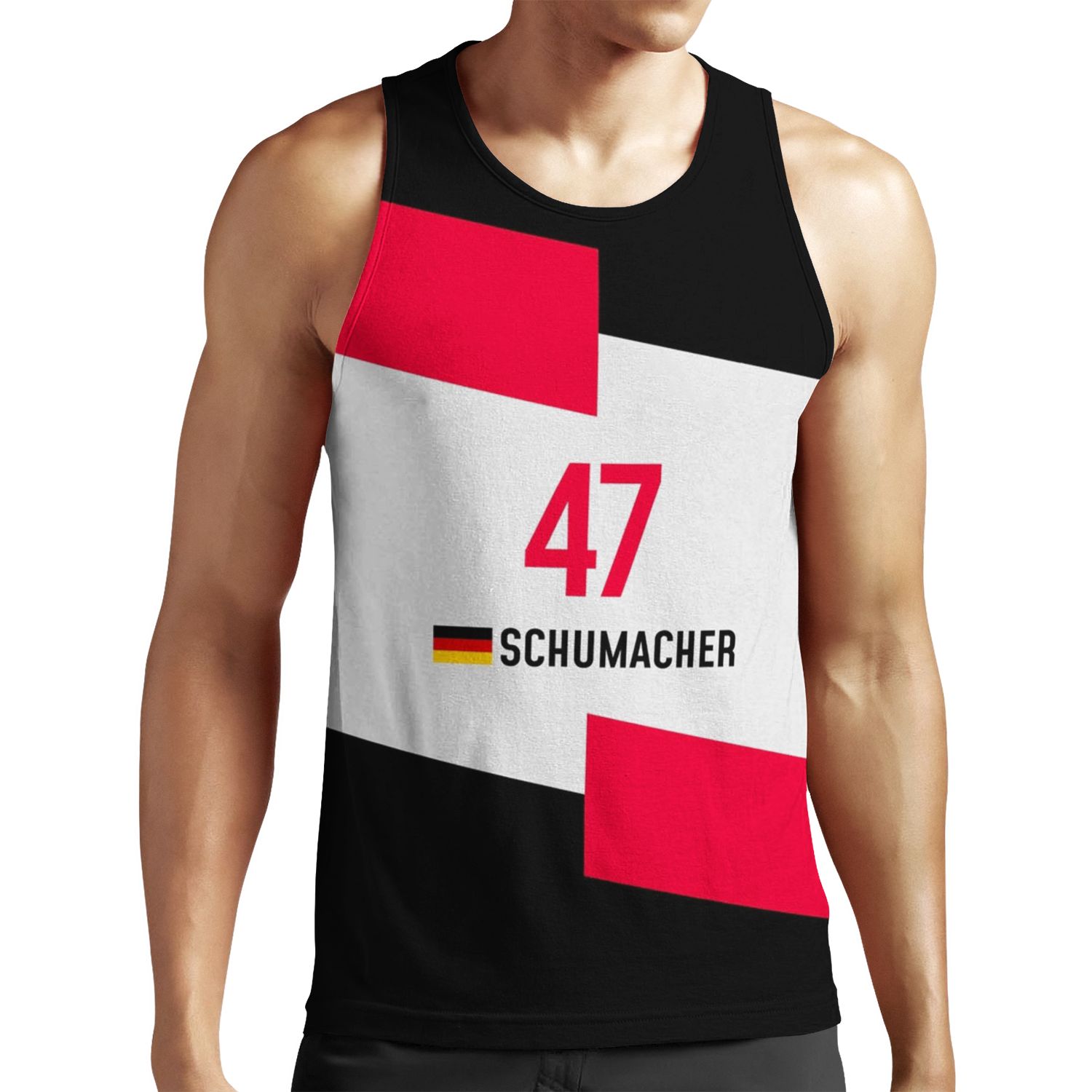 F1 2021 47 Schumacher Classic All-over-print Unisex Tank Top