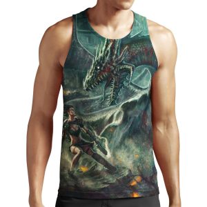 Face A Dragon By Charro All-over-print Unisex Tank Top