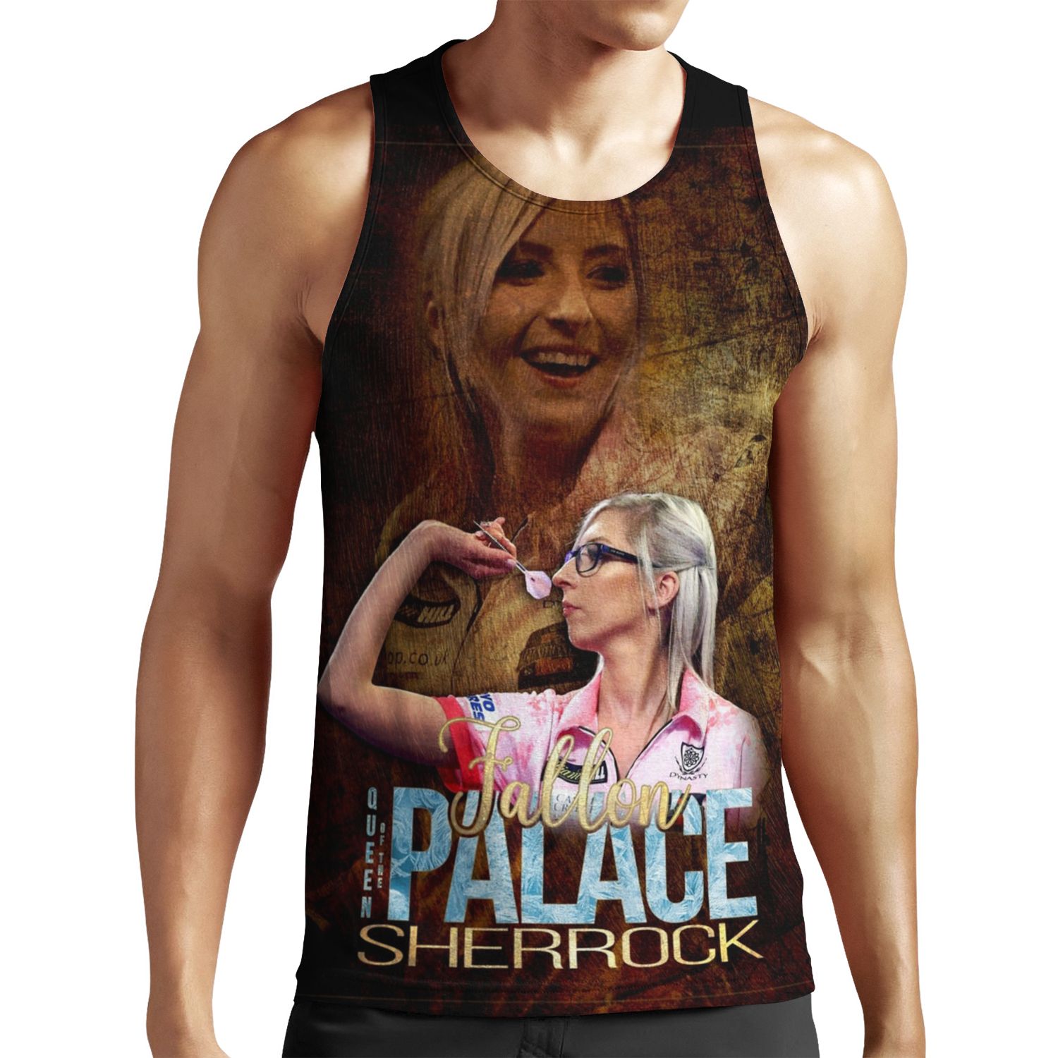 Fallon Sherrock World Darts Championships Geordie Darts Player All-over-print Unisex Tank Top