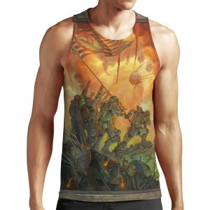 Fallout Brotherhood Of Steel Victory Fan Art Poster All-over-print Unisex Tank Top