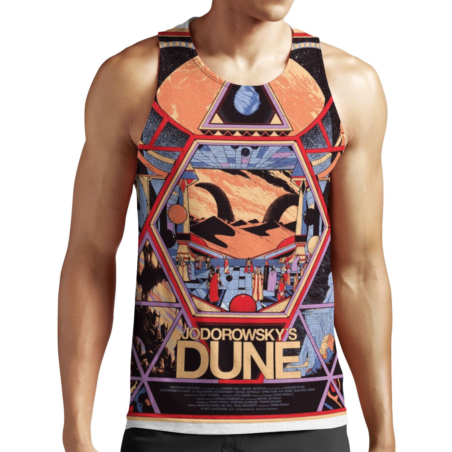 Fan Art Jodorowsky S Dune All-over-print Unisex Tank Top