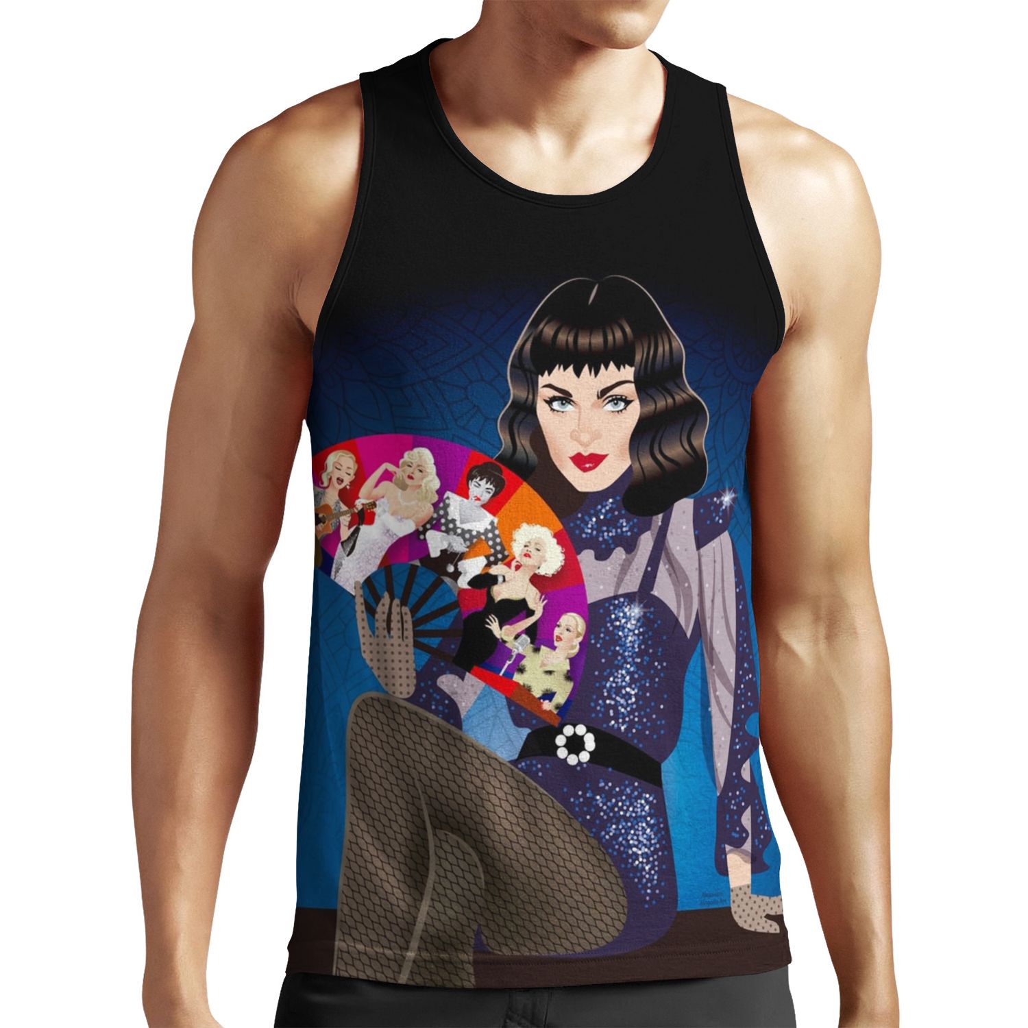 Fan X All-over-print Unisex Tank Top