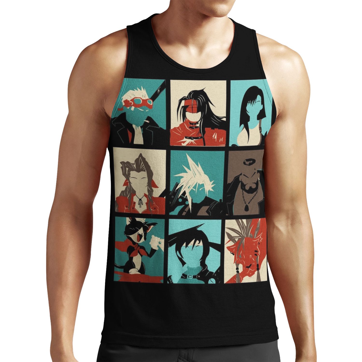 Fantasy Final Seven All-over-print Unisex Tank Top