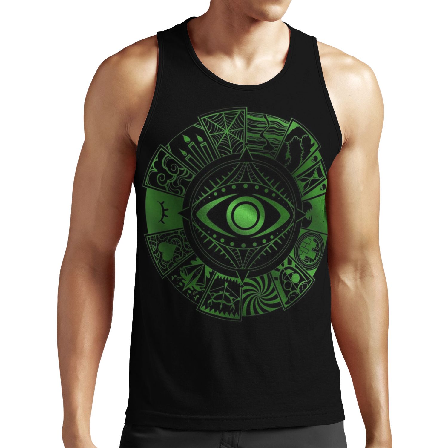 Fears Wheel All-over-print Unisex Tank Top