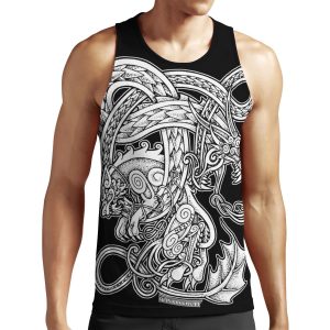Fenrir Och Jormungand All-over-print Unisex Tank Top
