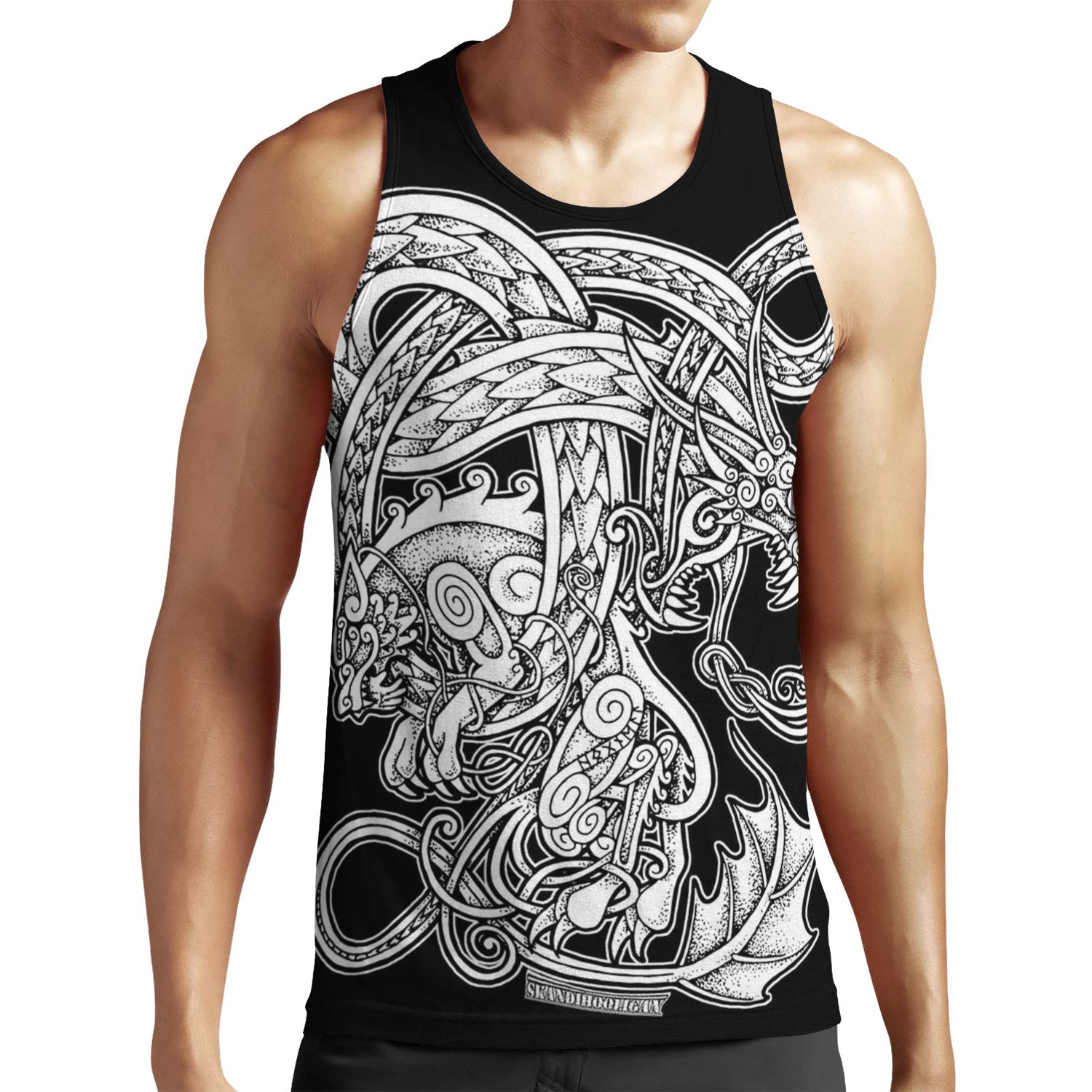 Fenrir Och Jormungand All-over-print Unisex Tank Top