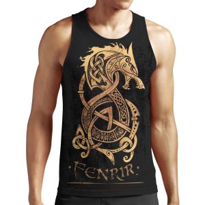 Fenrir The Nordic Monster Wolf All-over-print Unisex Tank Top