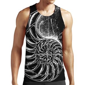 Fibonacci On A Nautilus Shell All-over-print Unisex Tank Top