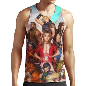 Final Fantasy 7Final Fantasy Vii Ff7 Cast Art All-over-print Unisex Tank Top