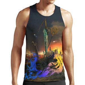 Final Fantasy All-over-print Unisex Tank Top Final Fantasy X ~ This Is My Story All-over-print Unisex Tank Top