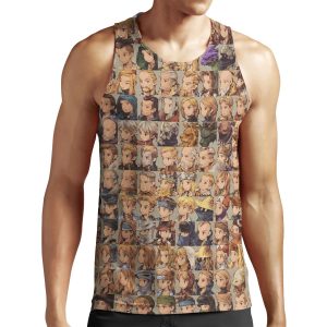 Final Fantasy Tactics Character Portraits All-over-print Unisex Tank Top