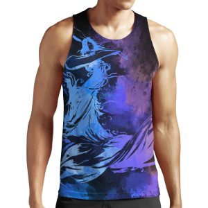 Final Fantasy X Logo All-over-print Unisex Tank Top
