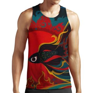 Fire Fish All-over-print Unisex Tank Top