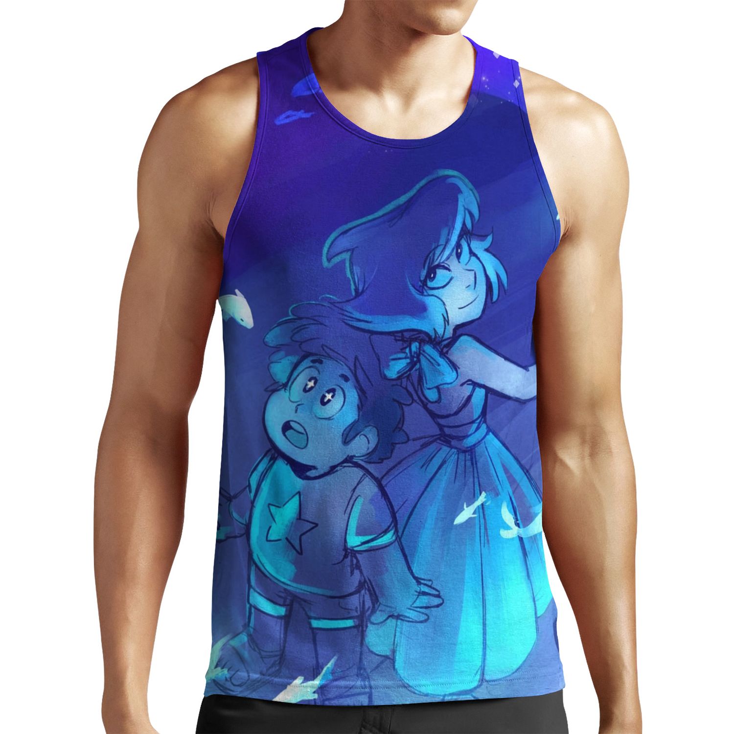 Fishbending All-over-print Unisex Tank Top