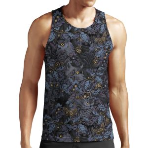 Fit In Moonlight Blue All-over-print Unisex Tank Top