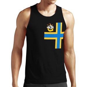 Flag Of Caithness Scotland All-over-print Unisex Tank Top
