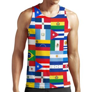 Flags Of Latin America All-over-print Unisex Tank Top
