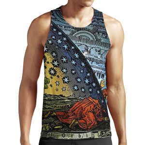 Flammarion Engraving All-over-print Unisex Tank Top