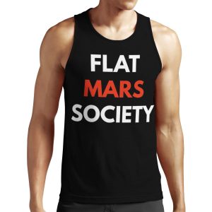 Flat Mars Society Shirt All-over-print Unisex Tank Top