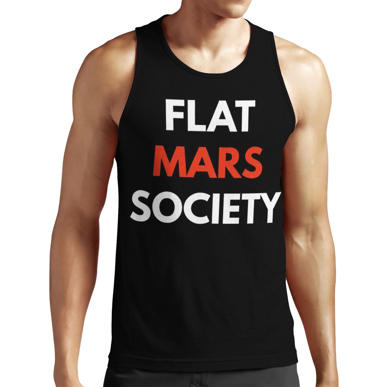 Flat Mars Society Shirt All-over-print Unisex Tank Top